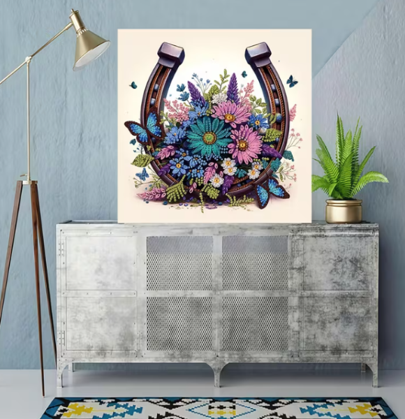 Diamond Painting Hufeisen